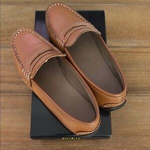 Polo Ralph Lauren Telly Tan Loafers size 2